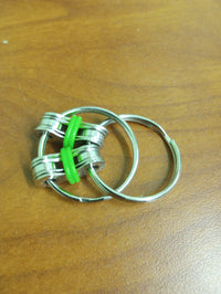 The green Bike Chain Fidget.
