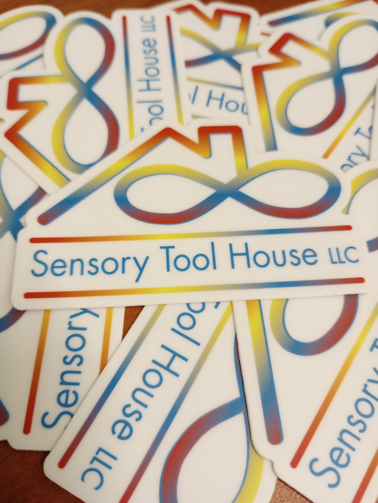 Sensory Tool House Sticker