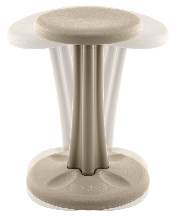 The Sand Dollar Antimicrobial Pre-Teen Wobble Chair (18.7").