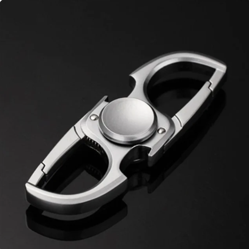 Carabiner Style Key Chain Spinner