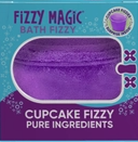 The purple Cupcake Bath Bomb with Surprise Inside.