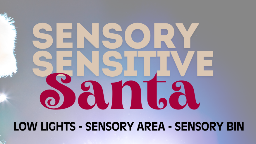 Sensory Sensitive Santa Graphic