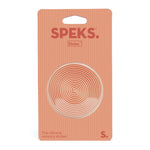 The Speks Slabs Orange Circle Groove.