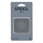 The Speks Slabs Grey Square Groove.