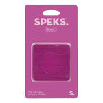 The Speks Slabs Purple Square Static.