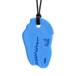 The ARK Dino-Bite Chew Necklace, Royal Blue, XXT.
