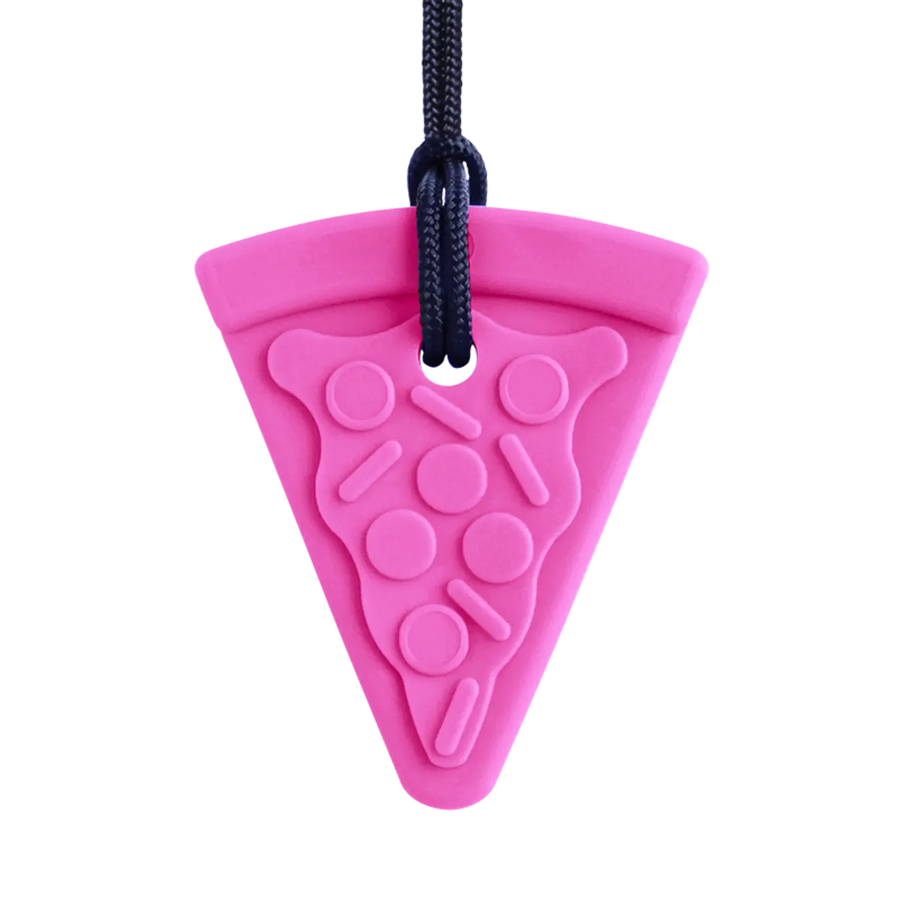 ARK's Pizza Chew Necklace, Hot Pink/XT/Medium Firm.