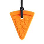 ARK's Pizza Chew Necklace, Orange/XXT/Very Firm.