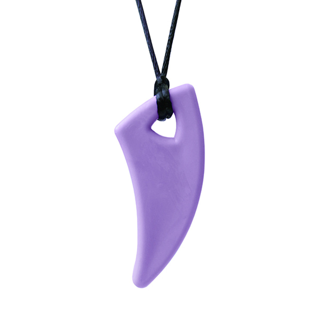 Ark's Saber Tooth Necklace, Lavender color, firm.
