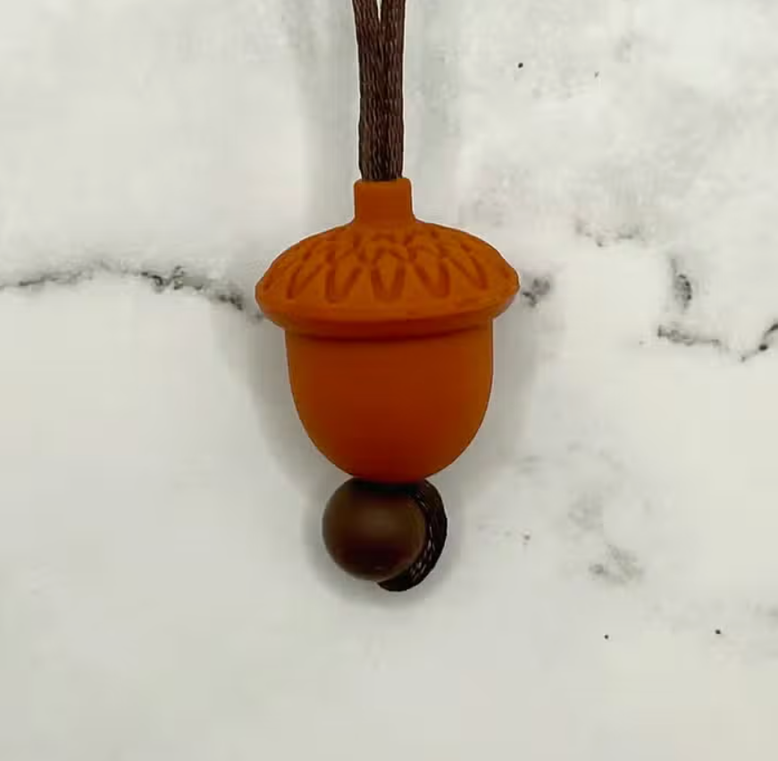 The Acorn Fidget Chewable Jewelry Necklace for Adults.