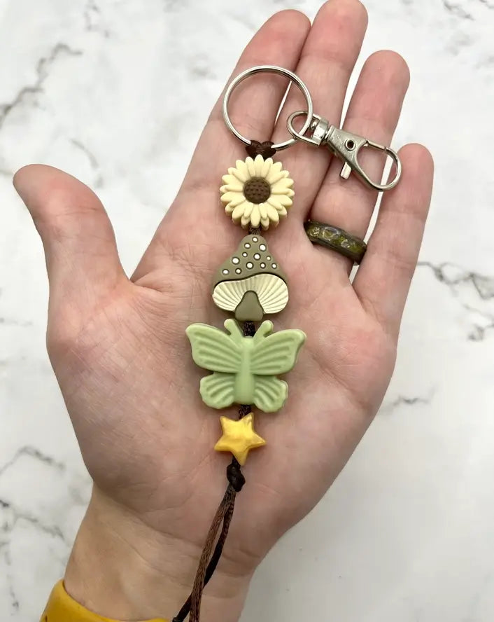 ArtisXan Luna Moth Chewy Fidget Keychain