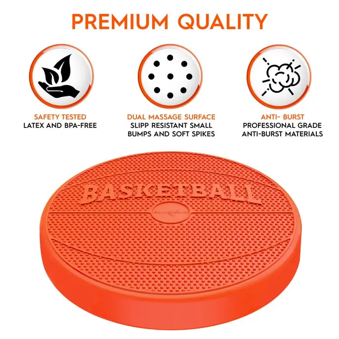 The Basketball Wiggle Seat Cushion by Bouncyband.