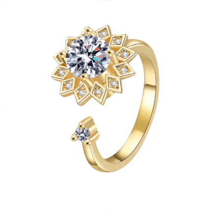 The Bejeweled Cocktail Fidget Ring.