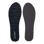 A look at the customizable size markings on the bottom of the Flat Socks.