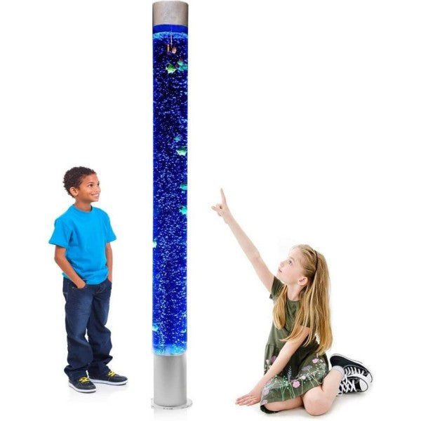 Aquarium Bubble Tube - One Piece with Secure Mount