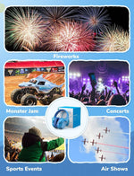 An infographic showing the other activities children can wear the iClever Noise Reducing Earmuffs at.