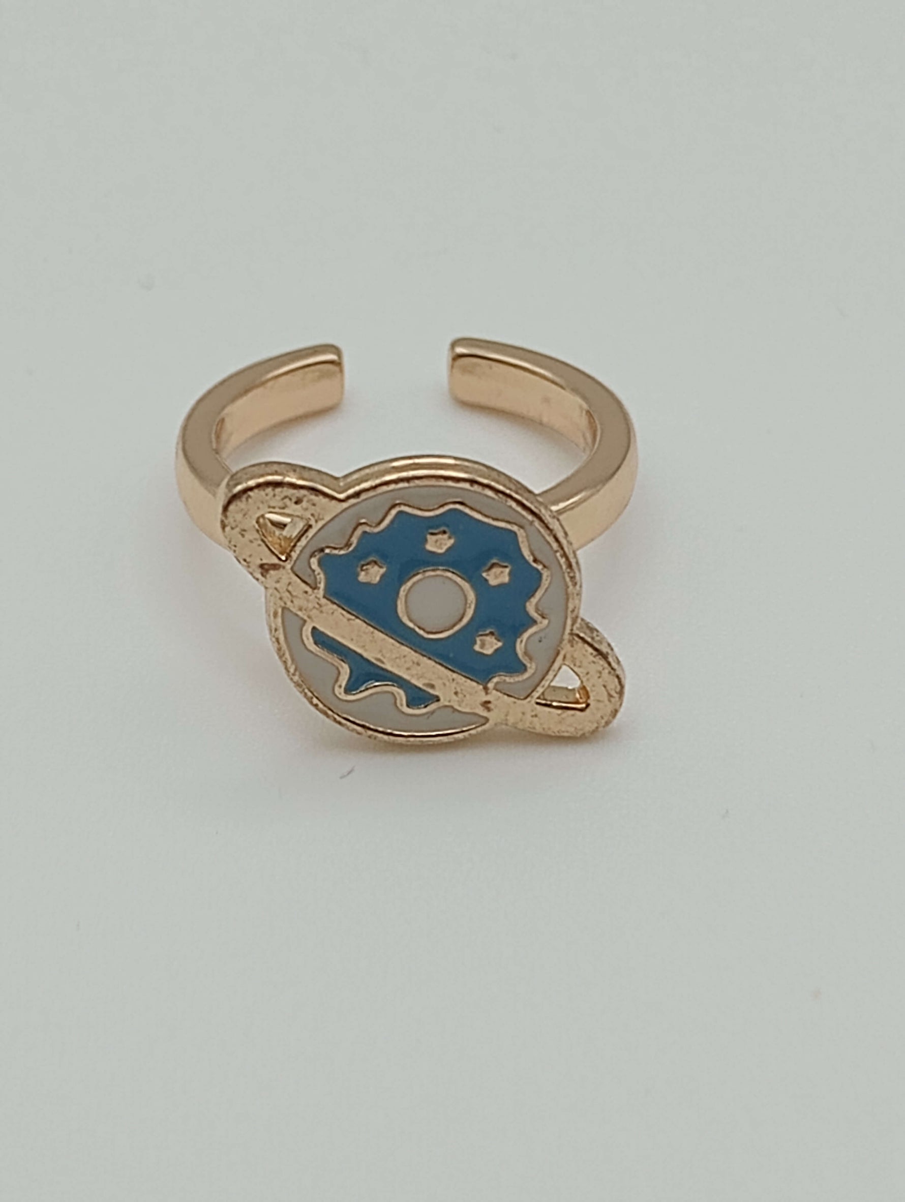 The Blue Ringed Planet Fidget Spinner Ring.