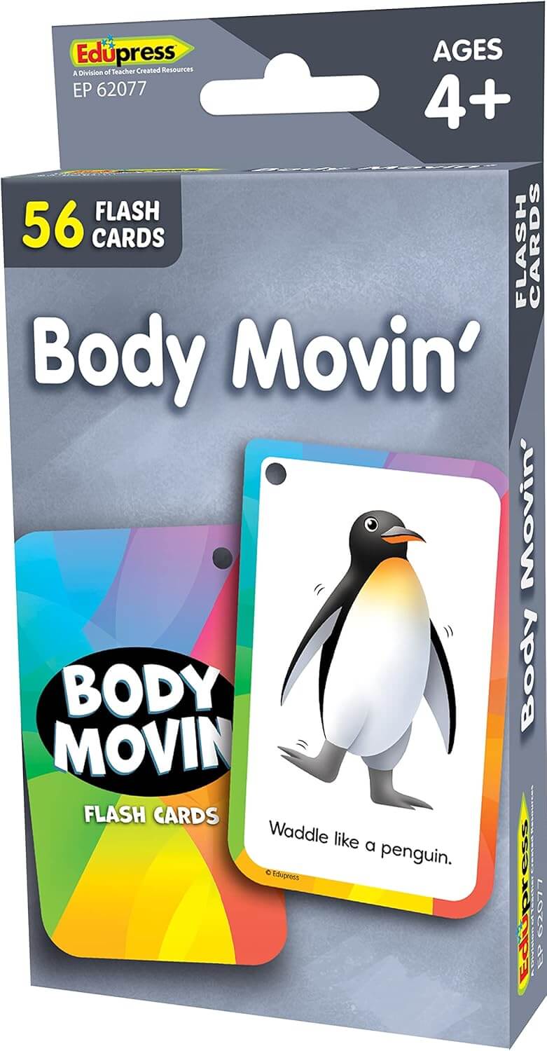 Body Movin' Flash Cards.