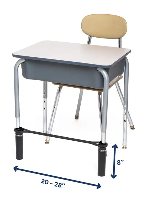 Bouncyband for School Desks Wider Width (20-28").