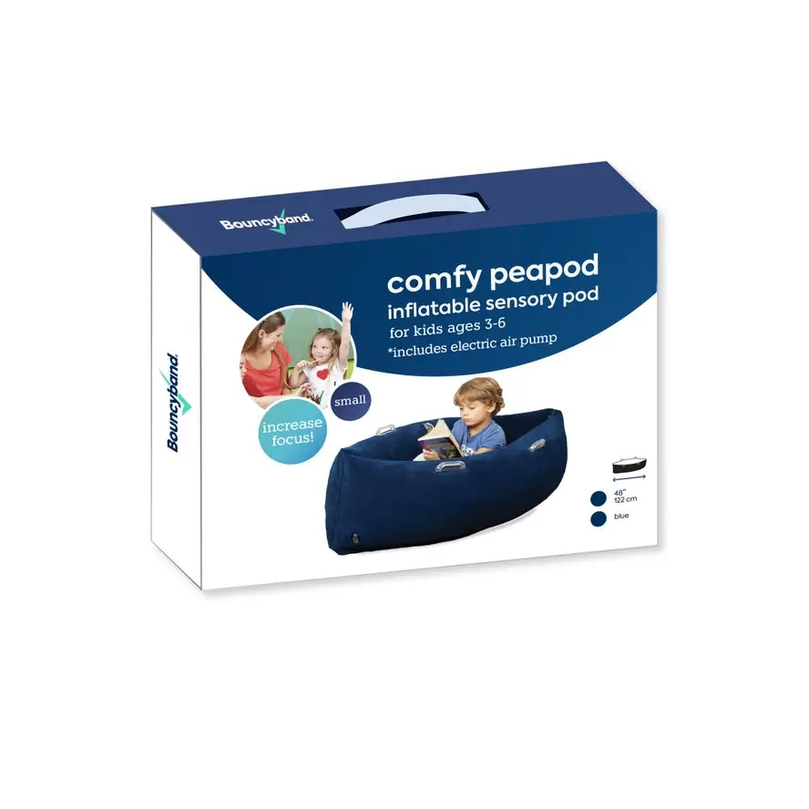 The blue 48" Small Peapod product box.