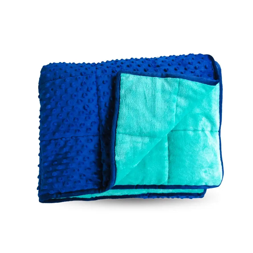 The Bouncyband Kids Soft Fleece Sensory Weighted Blanket - 7 lb.