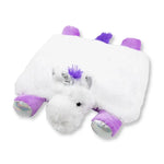 The Weighted Washable Lap Pad Unicorn.