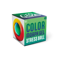 The product package for the Color Morph Stress Ball.
