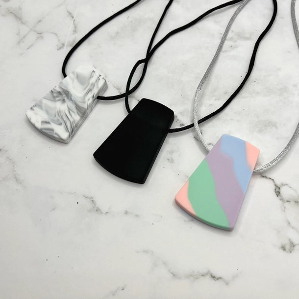 Trapezoid Fidget Necklace