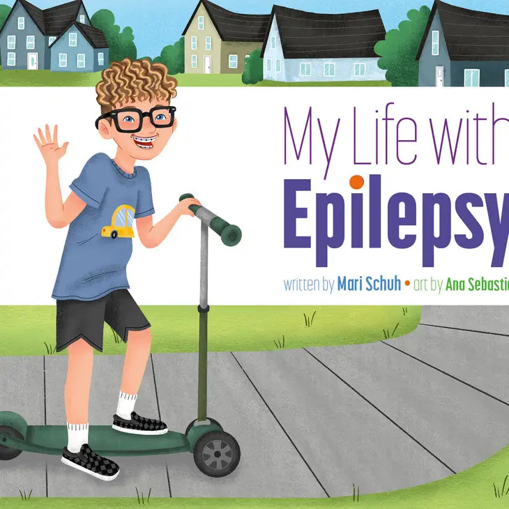 The cover of My Life With Epilepsy.
