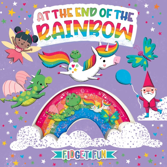The cover of At The End of the Rainbow.