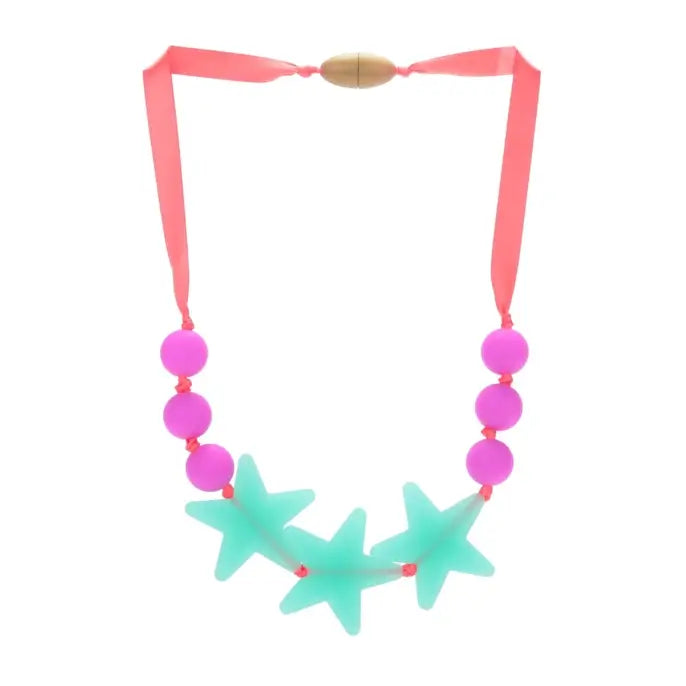 Chewbeads Broadway Star Spearmint Chew Necklace.