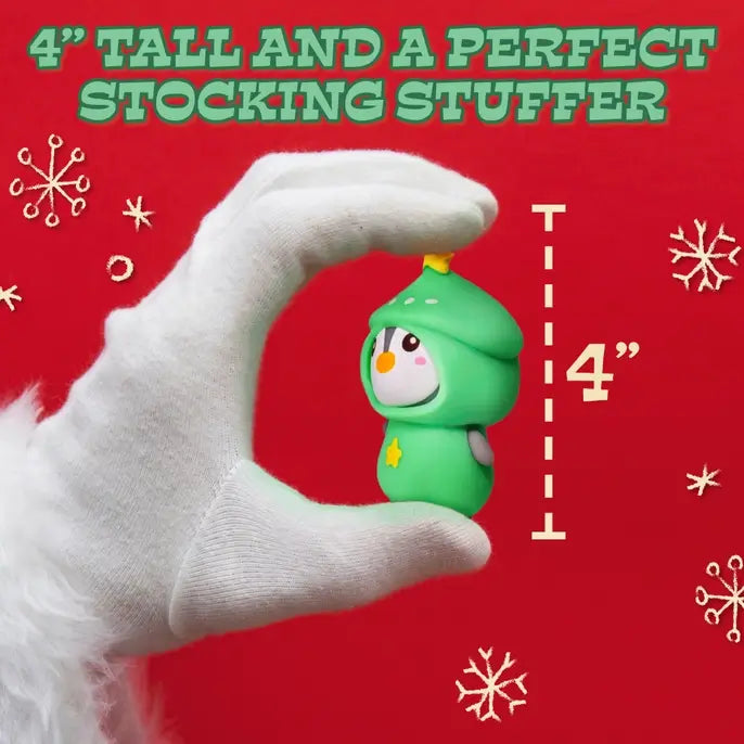 Christmas Penguin Squeezy Fidget.