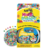 The product package for Crazy Aaron's Mixed Emotions 4" Thinking Putty.