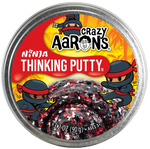 The tin for Crazy Aaron's Ninja 4" Thinking Putty.