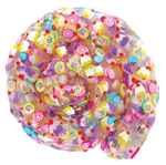 The Crazy Aaron's Sweet Surprise Thinking Putty twisted into a spiral.