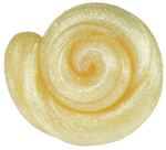 A shimmery gold Crazy Aaron's Mini Thinking Putty.