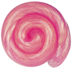 A shimmery pink Crazy Aaron's Mini Thinking Putty.