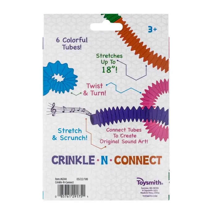 The Crinkle N'Connect Pop Tubes.