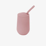 The EZPZ Blush Happy Cup + Straw System.