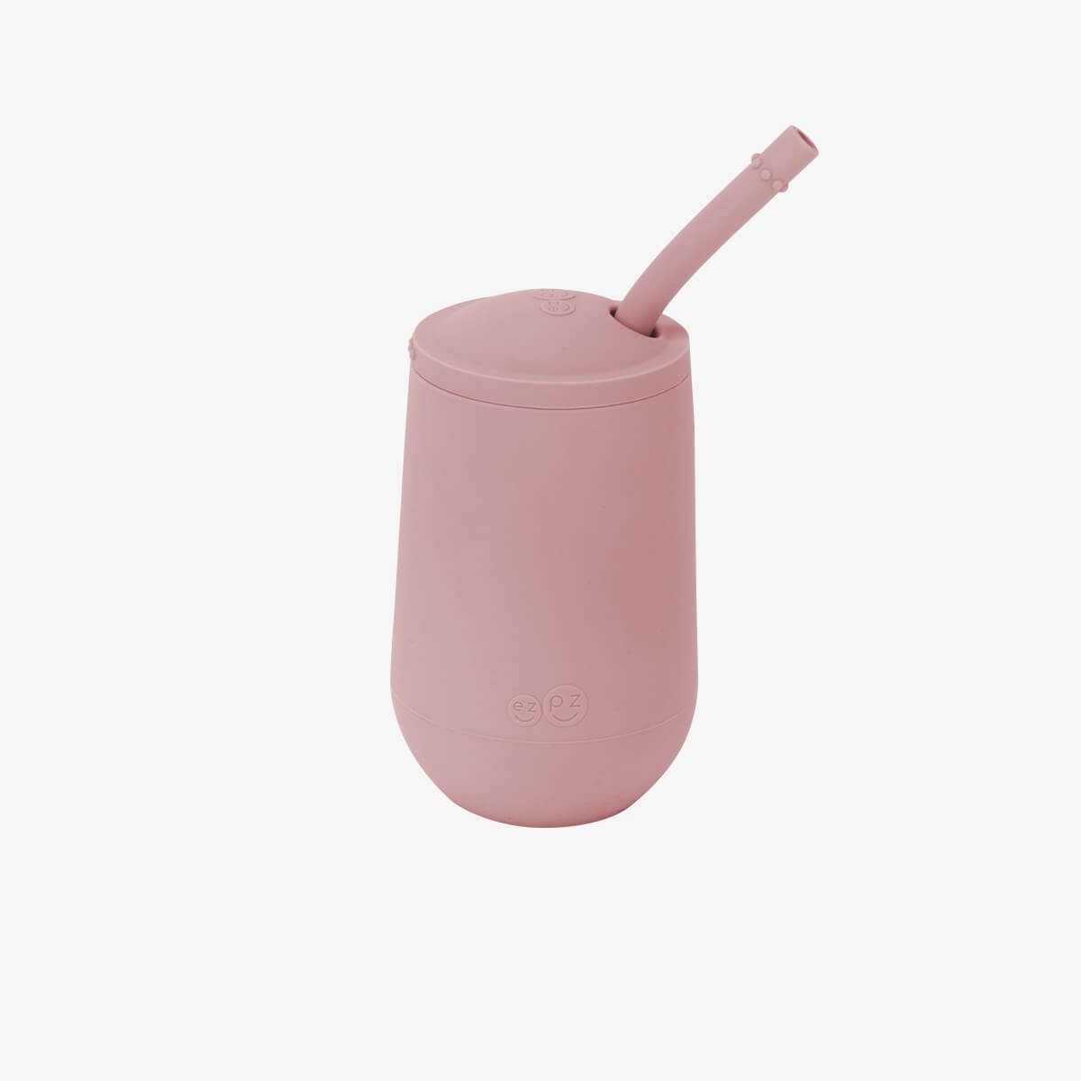 The EZPZ Blush Happy Cup + Straw System.