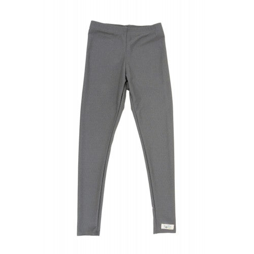 Dark Grey Kozie Tagless 4-Way Nylon Compression Pants.