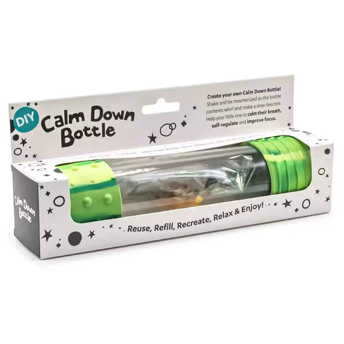 Dino DIY Calm Down Sensory Bottle.