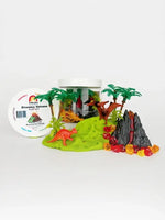 Dinosaur Volcano Watersmellon Scented KidDough To Go Kit.