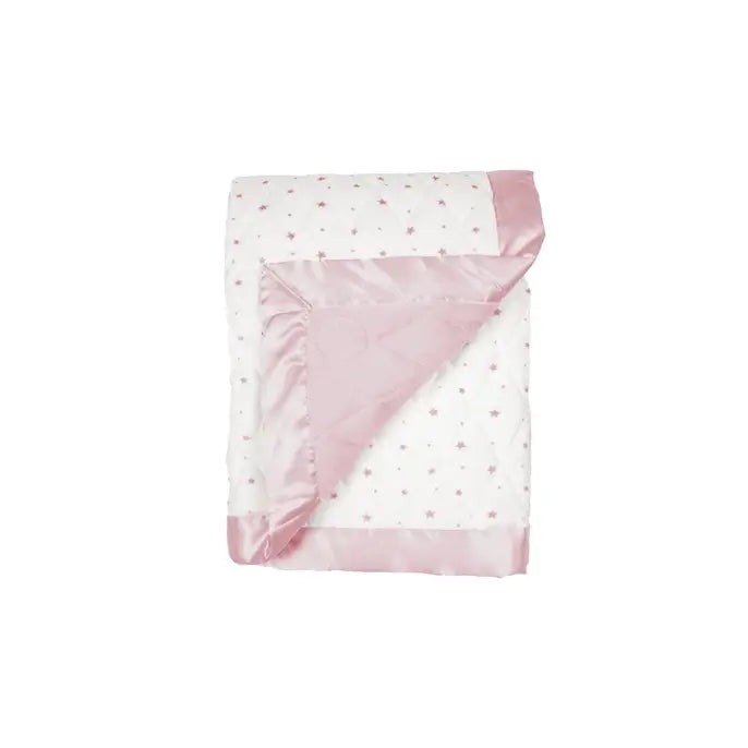 Dreamland Baby Toddler Weighted Blanket Pink Stars 4 lb.