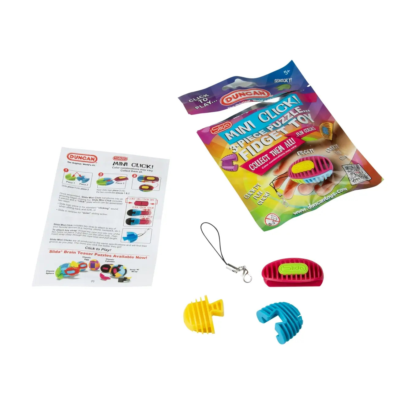 The Duncan Slida Mini Click 3D Puzzle/Fidget.