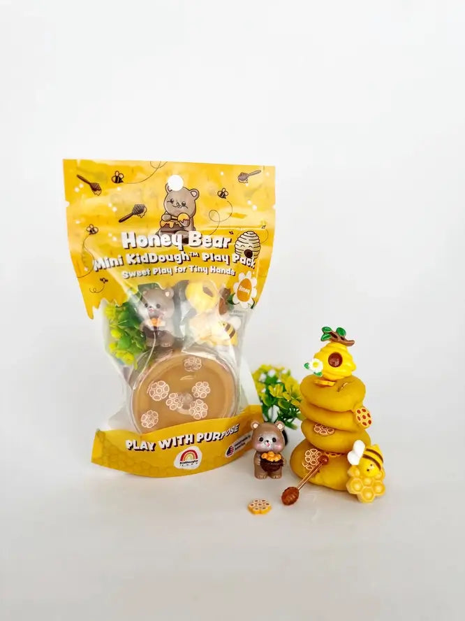 The Honey Bear Mini Play Pack Honey Scented KidDough Play Kit 2 oz.