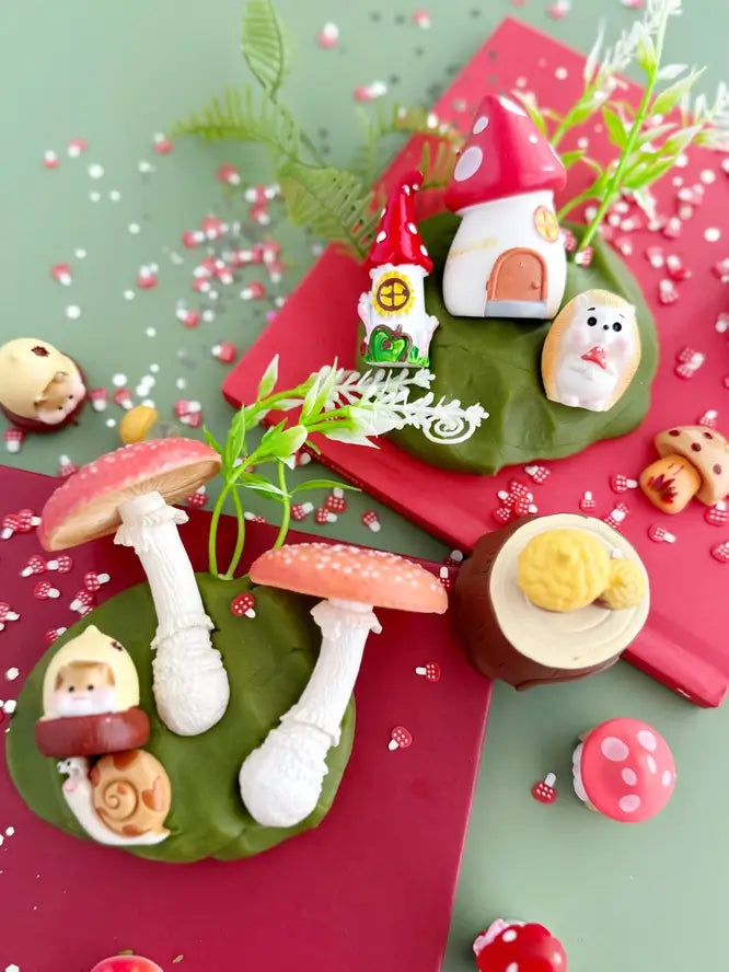 Mushroom Meadow Honeydew Scented KidDough Play Kit 8 oz