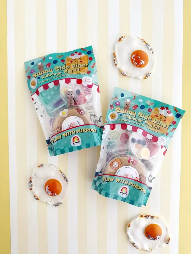The Sunny Side Diner Pancakes and Syrup Scented KidDough Play Kit 8 oz.