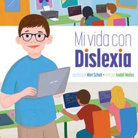 The cover of Mi vida con Dislexia.