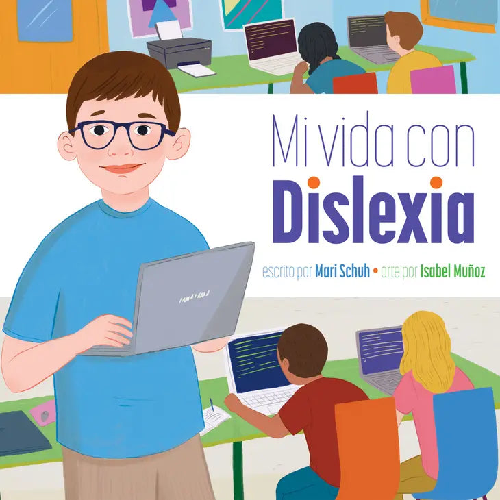 The cover of Mi vida con Dislexia.
